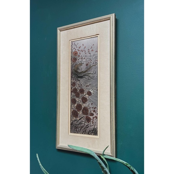 Spirit of the Wind Etching, Art Nouveau, Jean-Francois Bonotte - Picture 7 of 9